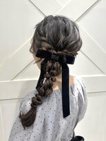 ハウス(HAUS.)&nbsp;王道サイド編みおろし★横浜ヘアアレンジ