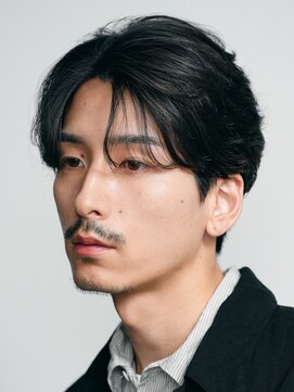 フィフス 札幌大通(fifth) 札幌ニュアンスパーマセンターパートカルマパーマ微分け毛流れ