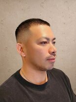 ワンワンオー バーバーショップ 長浜店(@110 BARBER SHOP)&nbsp;バズカット×ハイフェード