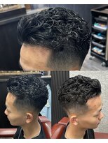 髪処田島屋&nbsp;オールバックフェード