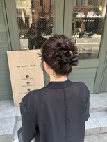 マーシュ(marshu) ゆるふわヘアアレンジ!