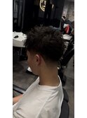 MEN’S HAIR/スパイキーショート/テーパーフェード　S