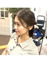 ジジ ヘアワークス(gigi hair works) オリーブグレージュ