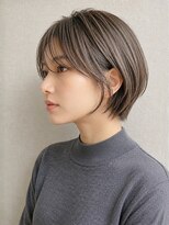 サンタフェ 名駅南店(Santa'Fe)&nbsp;脱白髪染め/白髪ぼかしカラー/レイヤーカット/ショート