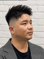 グレイスフルバーバー 新宿パークタワー店&nbsp;清潔感フェードアップバング