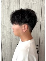 ヘアーリゾートノーブル(Hair Resort Noble)&nbsp;【ソフトツイストスパイラルパーマ】ツーブロック/無造作