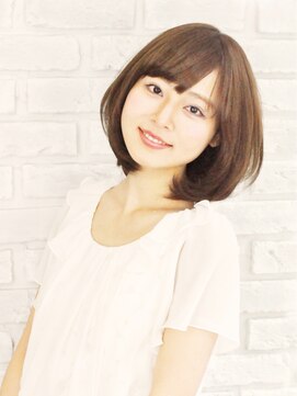 マルジュ(Marge) 【hair make Marge】ナチュラルミディアムボブ