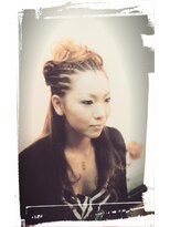 ヘアーデザイン アブー(hair design A BOO) サイドブレード編み込み
