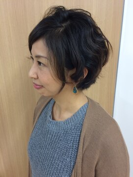 ビューティーサロン グレイス ニュアンスショートボブ