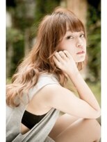 クラン(clan)&nbsp;王道シースルーバンググラデカラーリラックスウェーブスタイル