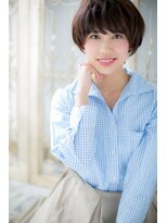 モッズ ヘア 福岡姪浜店(mod's hair)&nbsp;優し気ショートで♪ガーリー気分