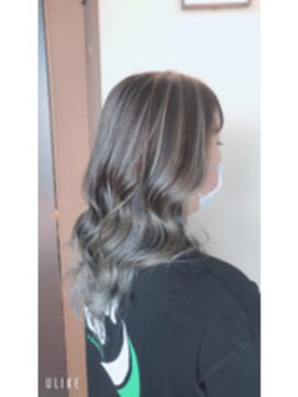 美容室 蓮(REN) シルバーバレイヤージュ