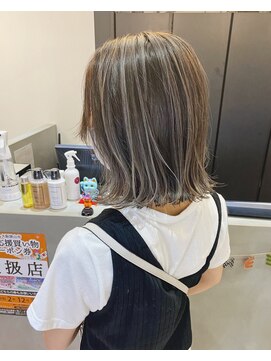 チェレ ロッソ 金剛店(Chere rosso) デザインカラー×ハイライト×Bobスタイル