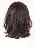 20代30代大人かわいい暖色系カラー×シークレットハイライト