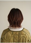 顔型別ヘアスタイル特集/マロンベージュ/Aラインボブ/新宿