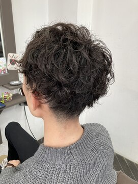 リジョイスヘア(REJOICE hair) 【REJOICE hair】強めパーマメンズスタイル