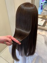 ハピネス 河原町店(Happiness)&nbsp;髪質改善 レイヤーカット ベージュ グレージュ 20代 30代 40代