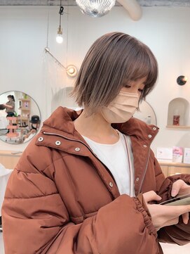 ロウバイレボ 柏(lou by revo) ショートボブ/ミニボブ/マッシュ/切りっぱなし/柏駅