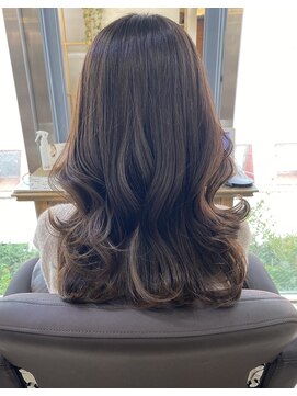 アリスバイアフロート 自由が丘(ALICe by AFLOAT) 韓国艶髪グレージュカラー