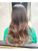 レイドバック(LAID BACK)&nbsp;【代官山美容室】ピンクベージュ☆