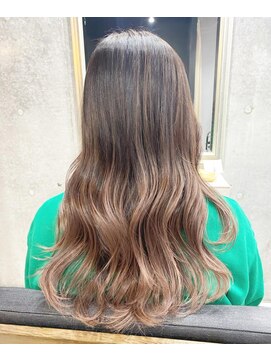 レイドバック(LAID BACK) 【代官山美容室】ピンクベージュ☆