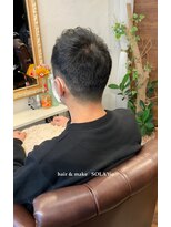 ソラティオ(SOLA'tio)&nbsp;刈り上げツーブロック