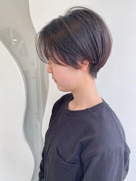 モリオ フロム ロンドン 大宮2号店(morio from London) 【なかじま ひびき】黒髪　ハンサムショート　大宮