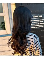 リッカヘアー(Ricca hair)&nbsp;大人可愛いなみなみウェーブロングダークブラウン