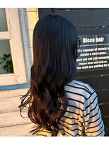 リッカヘアー(Ricca hair) 大人可愛いなみなみウェーブロングダークブラウン