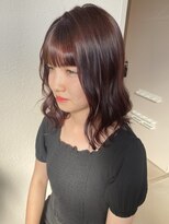 ココルアナ(coco luana) ワインレッド/ブリーチ/髪質改善/韓国/ケアブリーチ