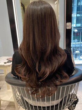 アミー 銀座(Ammy) 上品で可愛い韓国風パーマ#コテ巻き風パーマ