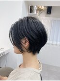 骨格補正の美シルエット◆大人ハンサムショート