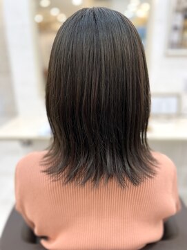 シャンティ 円山店(Shanti) 切りっぱなしボブ×オリーブグレージュ