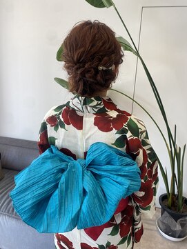 ネストバイコード(NEST by chord) 【NEST 熊谷】浴衣着付け　ヘアセット