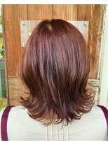 オーガニック アンド ヘアー ラウレア(LAU LEA) 春っぽピンクカラー♪