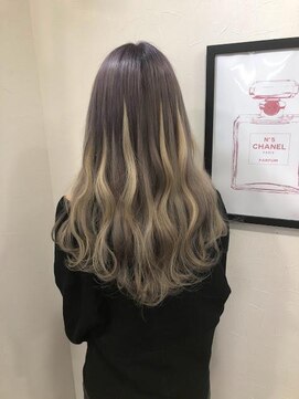 ニーナ ヴィジョン(NINA visioN) ダブルカラー＋カット＋プルエクステ