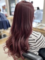 ヘアークリアー せんげん台&nbsp;美髪 おしゃれ大人のピンクカラー チェリーピンク 韓国風