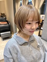 ラッシュ(rush)&nbsp;ウルフカット×ブロンドカラー