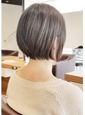 #レイヤーボブ#グレージュカラー#ボブはおまかせ