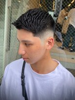 ビンゴ(BINGO)&nbsp;1938渋谷メンズカットスパイキーショートフェードカットバーバー