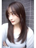 　縮毛矯正＋うる艶ロング[北千住]