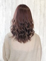 エアービジュー(Air Bijou)&nbsp;ゆるふわ波ウェーブ×美髪3Dカラーピンクパープル