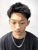 フィフスパーク(fifth PARK)&nbsp;渋谷スパイキーショート緩めツイストスパイラルパーマ19時以降