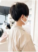 福山市美容師求人スタッフ募集中ショートヘア小顔補正立体カット