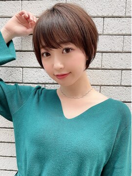 ロンド 銀座(Lond) 【成田】イメチェン外ハネボブ美髪ワイドバングショート/銀座16