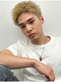 【Lond GULLMAN江村】ブロンドスパイキーショート