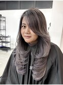 バレイヤージュたっぷりレイヤー