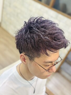 ナチュラル 南越谷店(Natural) ★メンズジェットパープル★