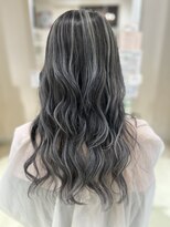 アズール 草加(azule) コントラストハイライト シルバー