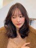 【Premium stylist】前髪、顔周りカット＋ NEW VIEWカラー